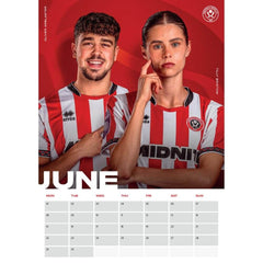 Sheffield United FC A3 Calendar 2026 LKT Sport Football>Football League>Sheffield United FC Wall Calendars