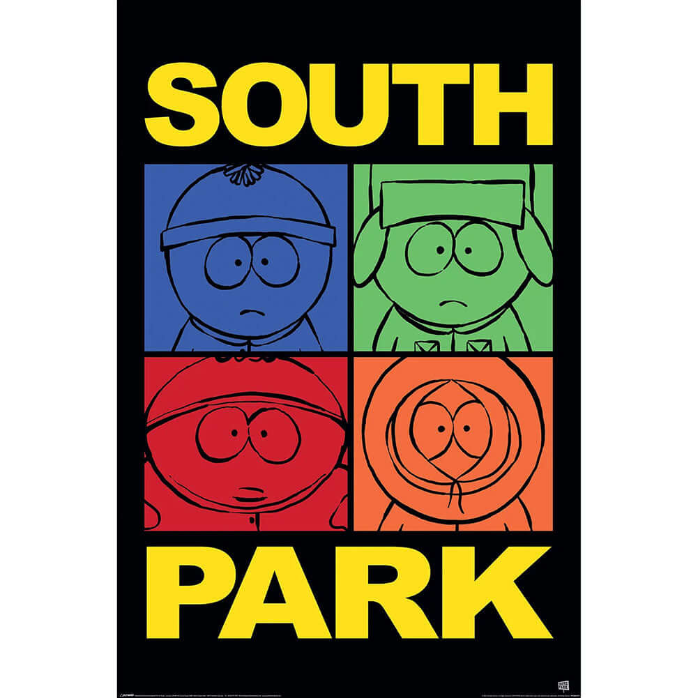 South Park Block Colour Poster 19 LKT Sport Entertainment>TV Series>South Park Posters