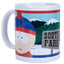 South Park Stan Mug LKT Sport Ceramic everyday coffee mugFeaturing Stan alongside the South Park signGlazed kiln fired finish with white handleOfficial licensed productApprox 315ml (11oz)Approx 9cm tall, 8cm in diameter Mugs