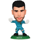 Spain SoccerStarz Raya LKT Sport David Raya Soccerstarz collectable figureFeatures classic Spain home kitStands 5cm tall on a green baseOfficial licensed productApprox 5cm x 2.5cm x 2.5cm Figurines
