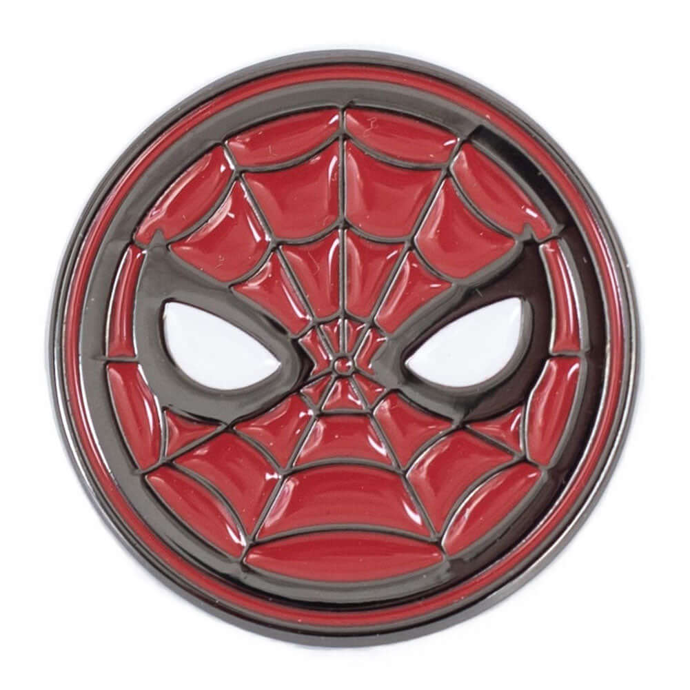 Spider-Man Pin Badge LKT Sport Bright, colourful and highly detailed enamel pin badgeFeatures Spidermans face on a rubber push fixingOfficial licensed productApprox 25mm x 25mm Lapel Pins