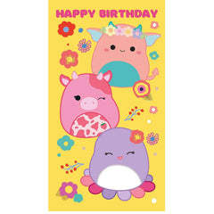 Squishmallows Birthday Card With Stickers LKT Sport Entertainment>Brands>Trends>Squishmallows Greeting Cards
