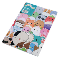 Squishmallows Gift Wrap LKT Sport Entertainment>Brands>Trends>Squishmallows Wrapping Paper