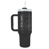 Star Wars Darth Vader 40oz Tumbler LKT Sport Darth Vader style themed 40oz thermal mug, ideal for Star Wars fans of all ages, with the text 'Dark Side' on the frontKeep your drinks hot or cold for hours with double-walled insulationIncludes a soft grip ha