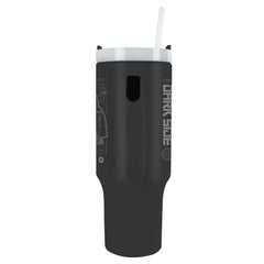 Star Wars Darth Vader 40oz Tumbler LKT Sport Darth Vader style themed 40oz thermal mug, ideal for Star Wars fans of all ages, with the text 'Dark Side' on the frontKeep your drinks hot or cold for hours with double-walled insulationIncludes a soft grip ha