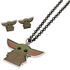 Star Wars: The Mandalorian Fashion Jewellery Necklace & Earring Set LKT Sport Entertainment>TV Series>Star Wars: The Mandalorian