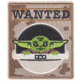 Star Wars: The Mandalorian Iron-On Patch Wanted LKT Sport Entertainment>TV Series>Star Wars: The Mandalorian Embroidered Patches
