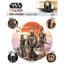 Star Wars: The Mandalorian Legacy Stickers LKT Sport Eye catching vinyl self adhesive stickersFeatures multiple images of Grogu and The MandalorianDecorate almost any surface with these circular stickersHigh quality colour print in a gloss finishOfficial