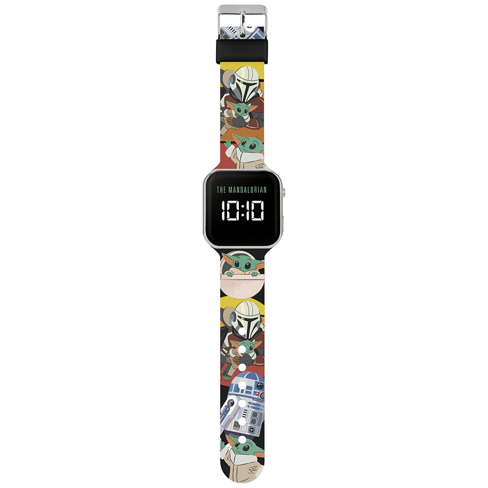 Star Wars: The Mandalorian Mando Junior LED Watch LKT Sport Entertainment>TV Series>Star Wars: The Mandalorian Watches