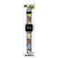 Star Wars: The Mandalorian Mando Junior LED Watch LKT Sport Entertainment>TV Series>Star Wars: The Mandalorian Watches