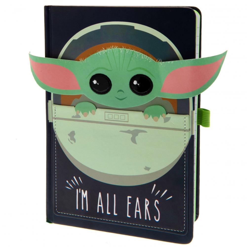 Star Wars: The Mandalorian Premium Notebook I'm All Ears LKT Sport Entertainment>TV Series>Star Wars: The Mandalorian Journals