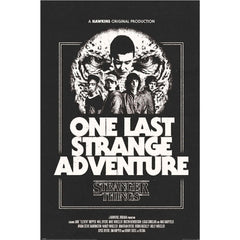 Stranger Things 5 Poster One Last Adventure 48 LKT Sport Entertainment>TV Series>Stranger Things Posters