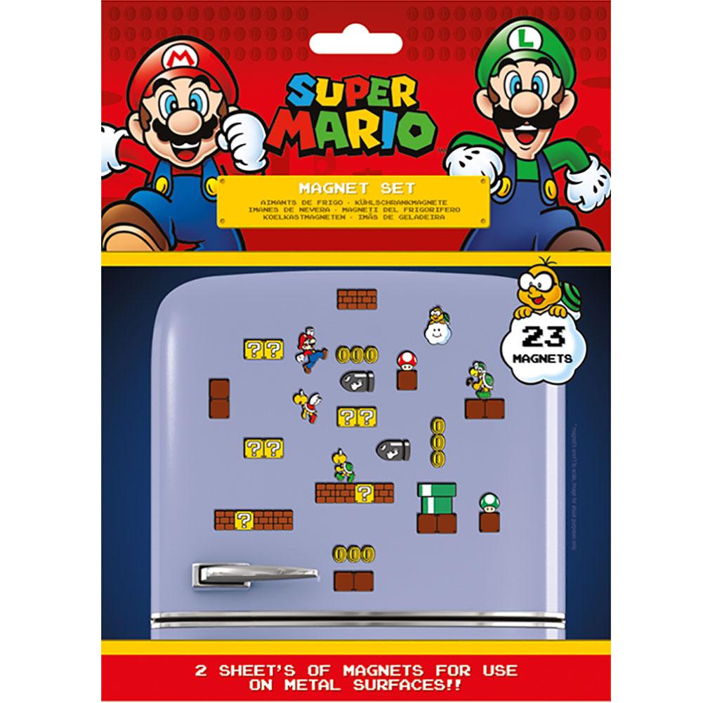 Super Mario Fridge Magnet Set LKT Sport Entertainment>Gaming>Super Mario Refrigerator Magnets