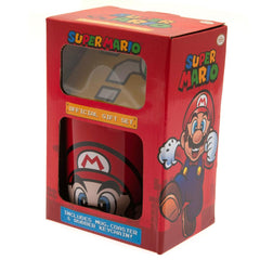 Super Mario Mug & Coaster Set Mario LKT Sport Entertainment>Gaming>Super Mario Mugs