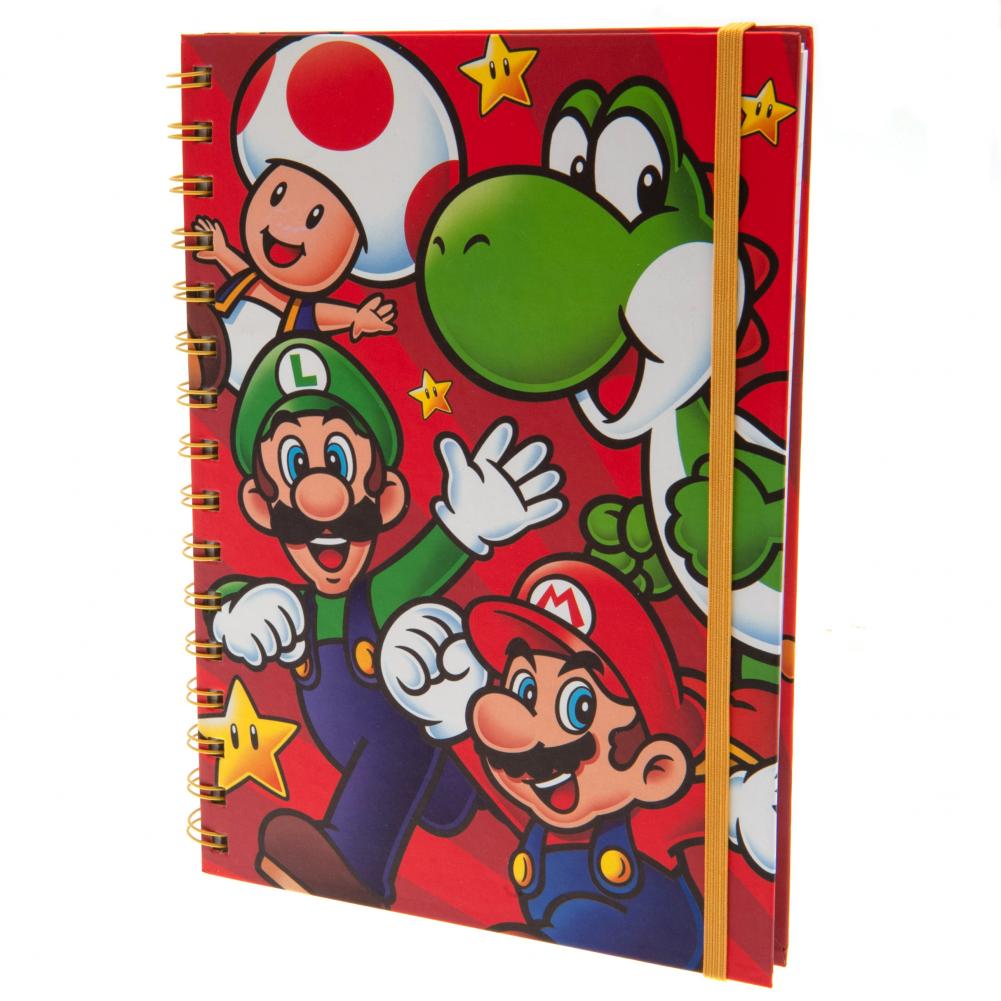 Super Mario Notebook LKT Sport Entertainment>Gaming>Super Mario Notebooks & Notepads