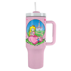 Super Mario Princess Peach 40oz Tumbler LKT Sport Entertainment>Gaming>Super Mario Travel Mugs