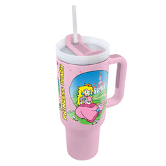 Super Mario Princess Peach 40oz Tumbler LKT Sport Entertainment>Gaming>Super Mario Travel Mugs