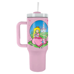 Super Mario Princess Peach 40oz Tumbler LKT Sport Entertainment>Gaming>Super Mario Travel Mugs