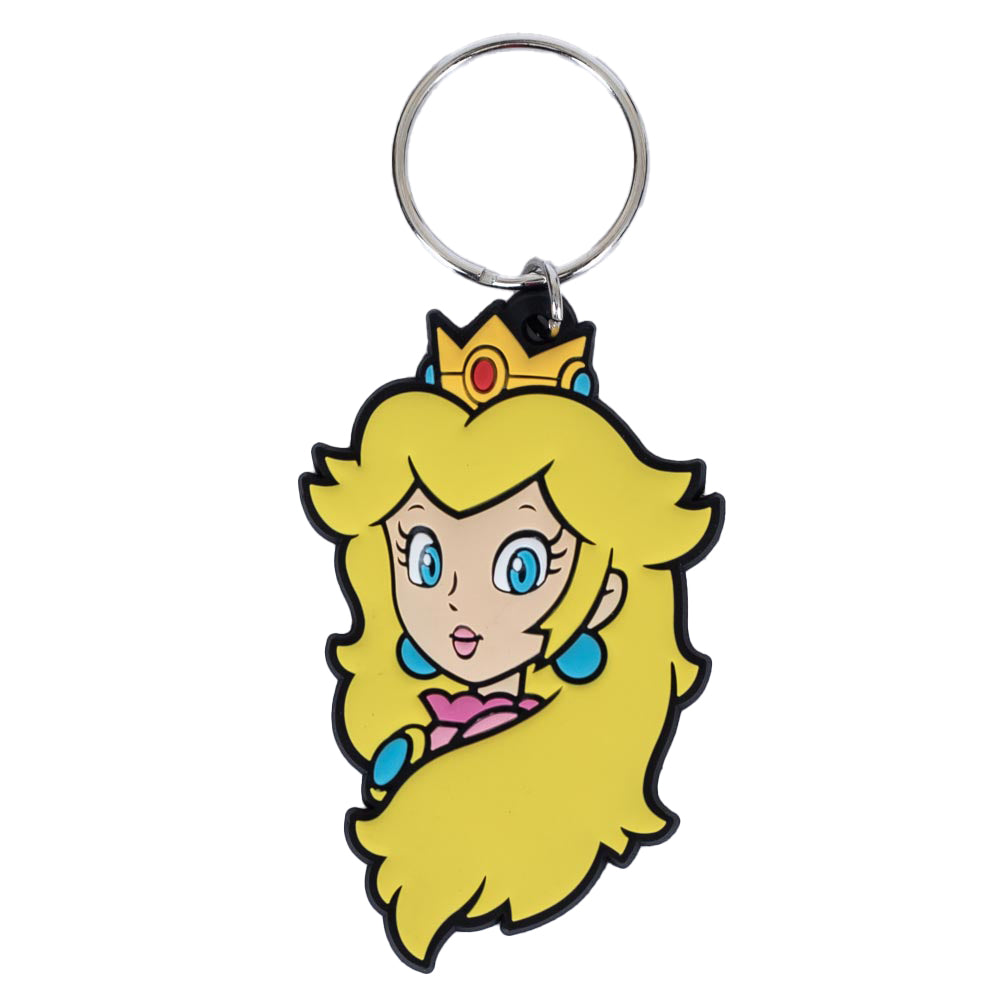 Super Mario Princess Peach PVC Keyring LKT Sport Entertainment>Gaming>Super Mario Keychains