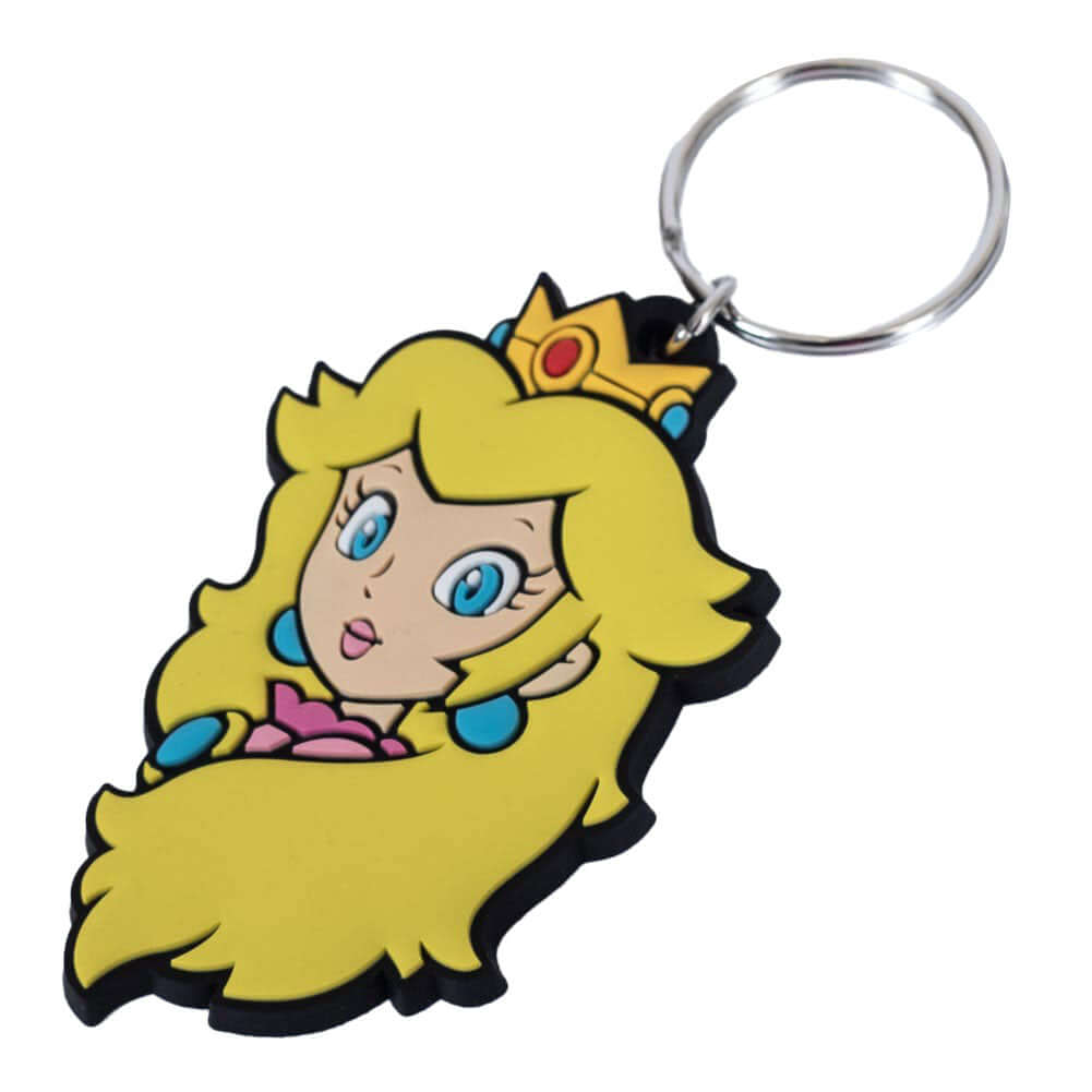 Super Mario Princess Peach PVC Keyring LKT Sport Entertainment>Gaming>Super Mario Keychains