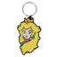 Super Mario Princess Peach PVC Keyring LKT Sport Soft, durable 5mm thick PVC Keyring with chain and split ringBright, colourful and highly detailedIdeal for attaching to keys, bags, belts and other itemsWipe cleanOfficial licensed productApprox 65mm x 40m