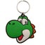 Super Mario Yoshi PVC Keyring LKT Sport Soft, durable 5mm thick PVC Keyring with chain and split ring Bright, colourful and highly detailed Ideal for attaching to keys, bags, belts and other items Wipe clean Official licensed product Approx 55mm x 55mm On