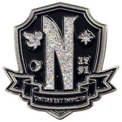 https://imageoffloads.taylorsmerchandise.com/wp-content/uploads/TM-06879-Wednesday-Nevermore-Pin-Badge.jpg