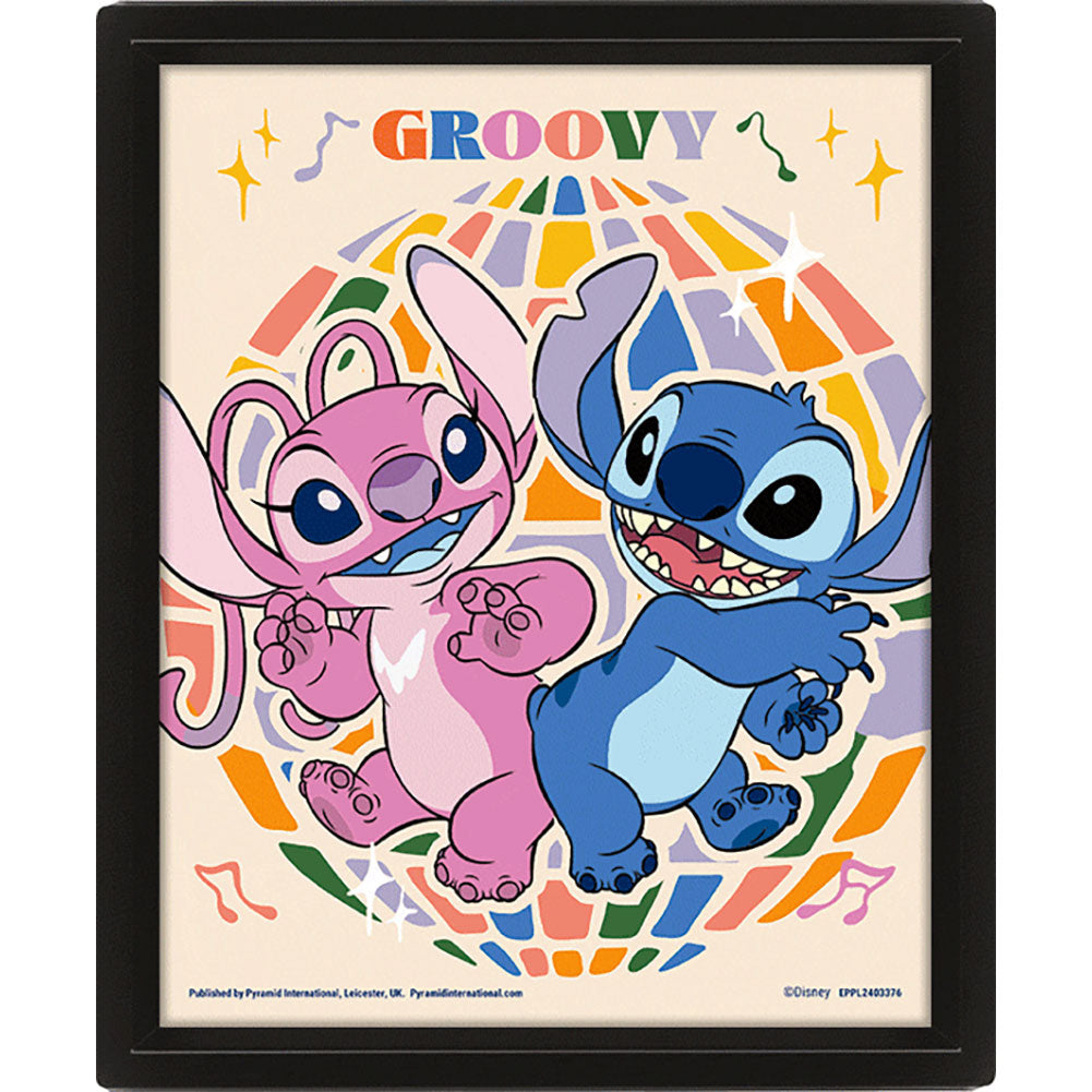 https://imageoffloads.taylorsmerchandise.com/wp-content/uploads/TM-07354-Lilo-Stitch-Groovy-Framed-3D-Picture-1.jpg