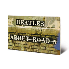 The Beatles Abbey Road Wood Print LKT Sport Entertainment>Music>The Beatles Prints