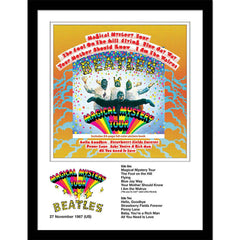 The Beatles Magical Mystery Tour Framed Collector Print LKT Sport Ready to hang framed collector printQuality, high resolution artworkComes in a stylish black frame with shatterproof styreneOfficial licensed productApprox 30cm x 40cm (16in x 12in) Prints