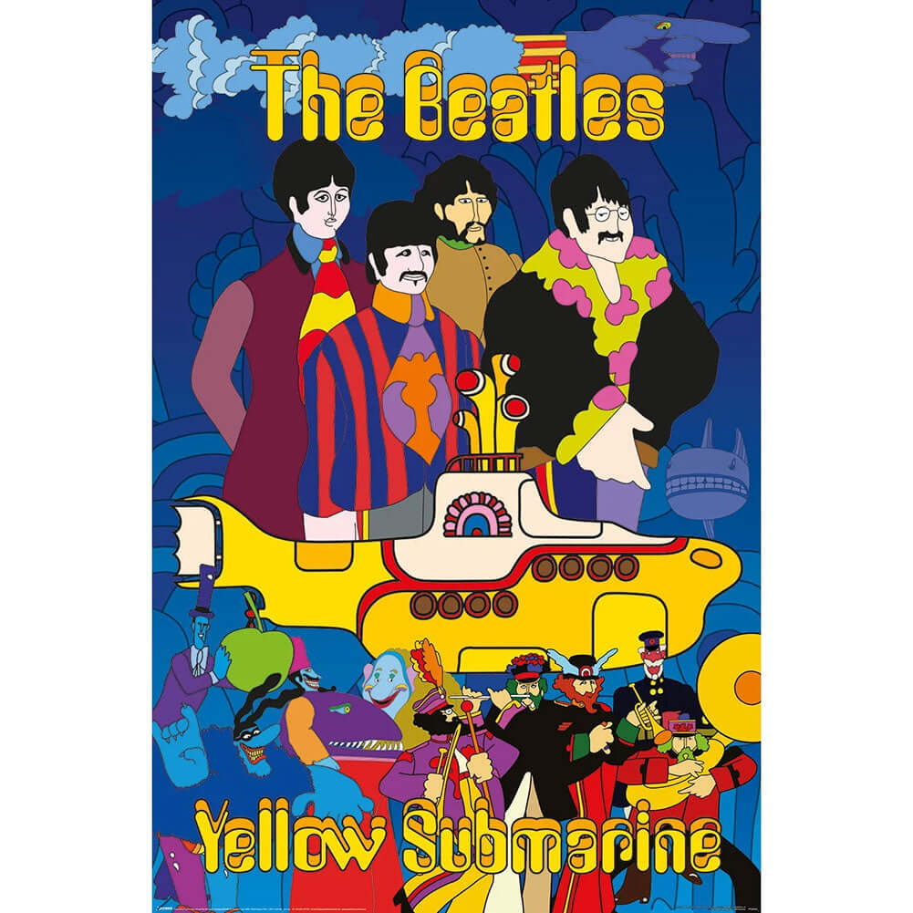 The Beatles Yellow Submarine Poster 2 LKT Sport Entertainment>Music>The Beatles Posters
