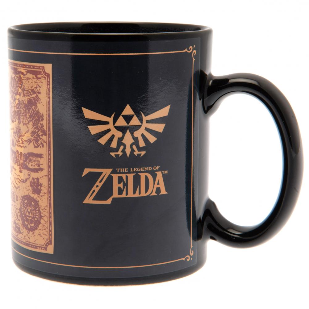 The Legend Of Zelda Heat Changing Mug Map LKT Sport Entertainment>Gaming>The Legend Of Zelda Mugs