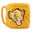 The Lion King Fuzzy Mug LKT Sport Enjoy your drink with a touch of pride... this mug combines unique design along with a removable fluffy cover for added comfortThis vibrant orange mug includes images of Simba with Hakuna Matata textThe fluffy cover inclu