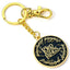 The Lord Of The Rings Charm Keyring Logo LKT Sport Metal die stamped charm keyring with chain and split ringFeaturing the Lord Of The Rings title and elvish scriptMetal alloy with gold style finishOfficial licensed productApprox 40mm x 40mm Keychains