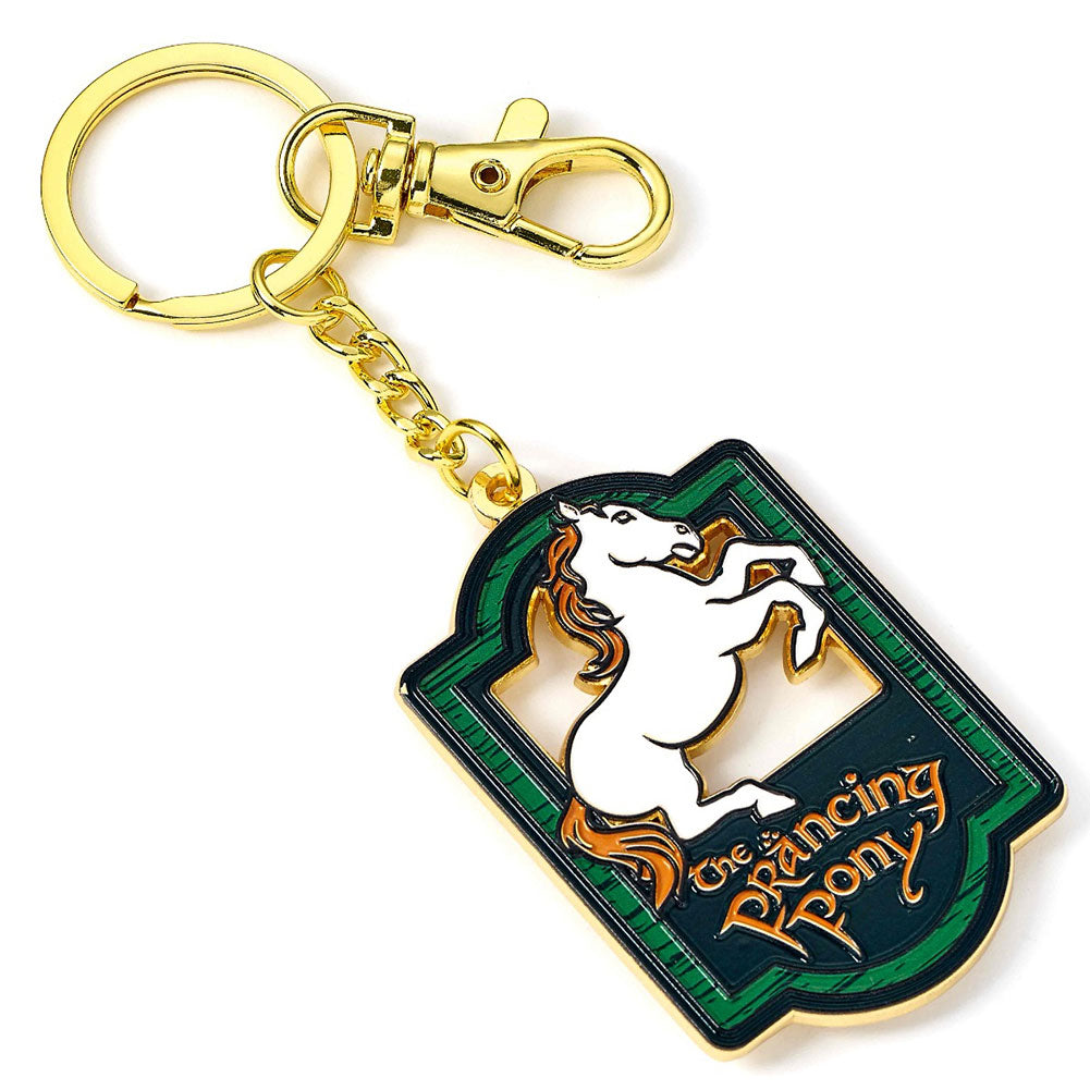 The Lord Of The Rings Charm Keyring Prancing Pony LKT Sport Entertainment>Movies>The Lord Of The Rings