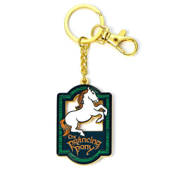 The Lord Of The Rings Charm Keyring Prancing Pony LKT Sport Entertainment>Movies>The Lord Of The Rings