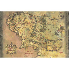 The Lord Of The Rings Poster Middle Earth 192 LKT Sport Entertainment>Movies>The Lord Of The Rings Posters