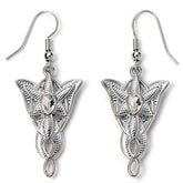 The Lord Of The Rings Silver Plated Evenstar Hook Earrings LKT Sport Entertainment>Movies>The Lord Of The Rings