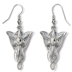 The Lord Of The Rings Silver Plated Evenstar Hook Earrings LKT Sport Entertainment>Movies>The Lord Of The Rings