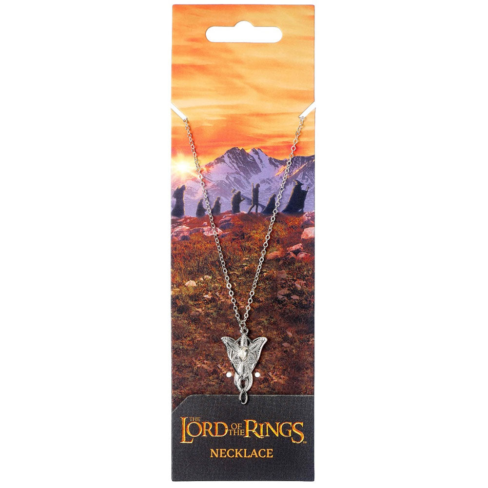 The Lord Of The Rings Silver Plated Evenstar Necklace LKT Sport Entertainment>Movies>The Lord Of The Rings