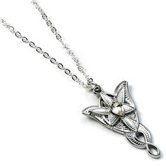 The Lord Of The Rings Silver Plated Evenstar Necklace LKT Sport Entertainment>Movies>The Lord Of The Rings