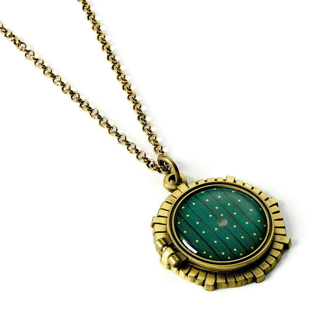 The Lord Of The Rings Silver Plated Hobbit Door Necklace LKT Sport Entertainment>Movies>The Lord Of The Rings Necklaces