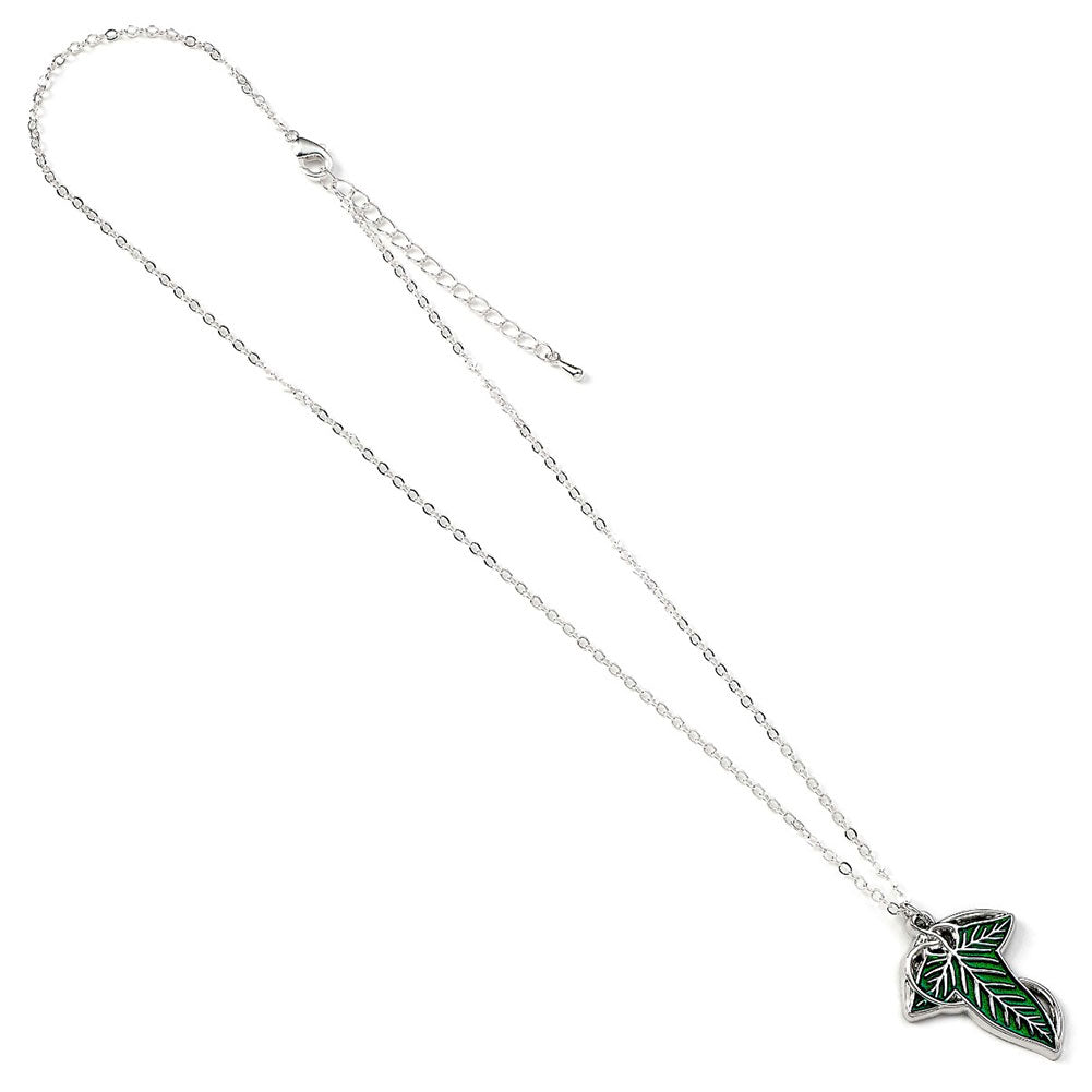 The Lord Of The Rings Silver Plated Leaf Of Lorien Necklace LKT Sport Entertainment>Movies>The Lord Of The Rings
