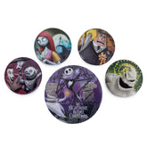 The Nightmare Before Christmas Button Badge Set LKT Sport Entertainment>Movies>Nightmare Before Christmas Pinback Buttons