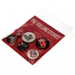 The Rolling Stones Button Badge Set LKT Sport Entertainment>Music>The Rolling Stones Pinback Buttons