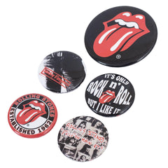 The Rolling Stones Classic Button Badge Set LKT Sport Entertainment>Music>The Rolling Stones Pinback Buttons