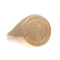 Tottenham Hotspur FC 9ct Gold Crest Ring Medium LKT Sport Football>Premier League>Tottenham Hotspur FC Rings
