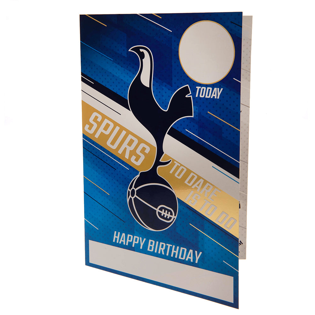 Tottenham Hotspur FC Birthday Card With Stickers LKT Sport Football>Premier League>Tottenham Hotspur FC Greeting Cards