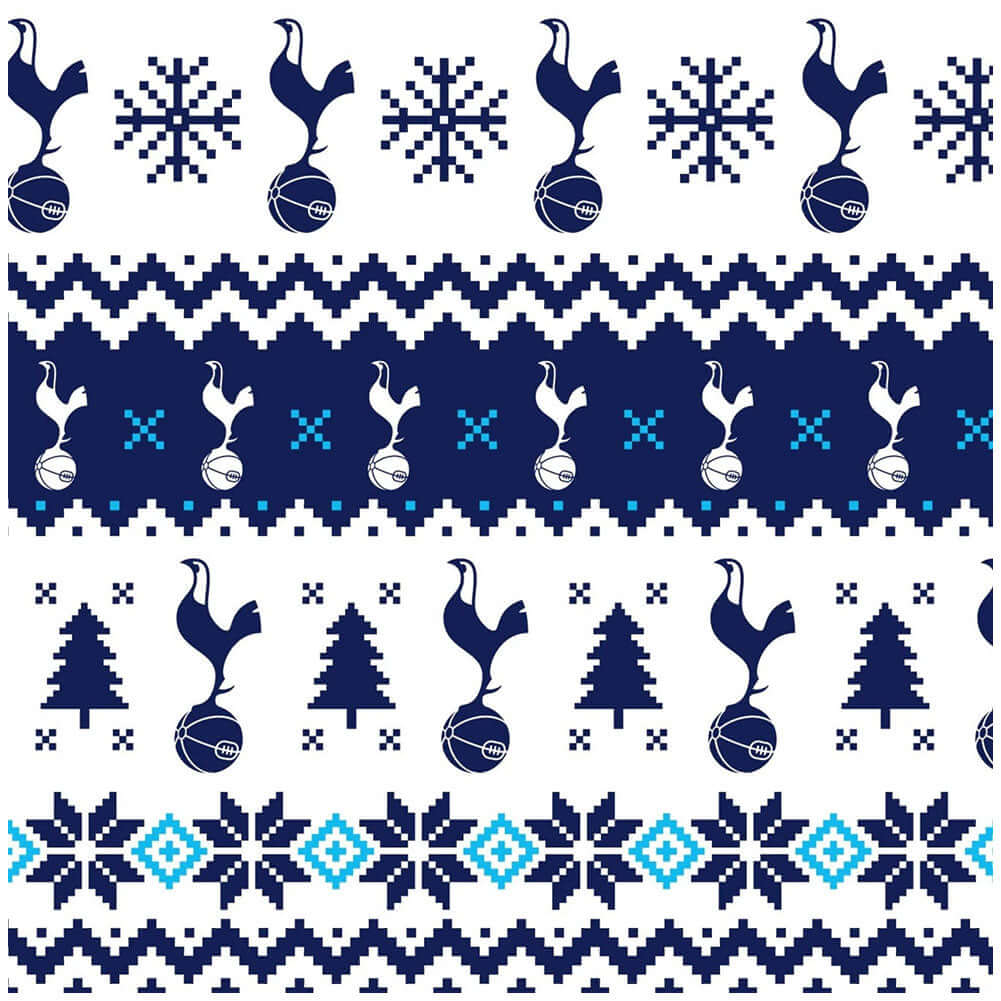 Tottenham Hotspur FC Christmas Gift Wrap LKT Sport Football>Premier League>Tottenham Hotspur FC Wrapping Paper