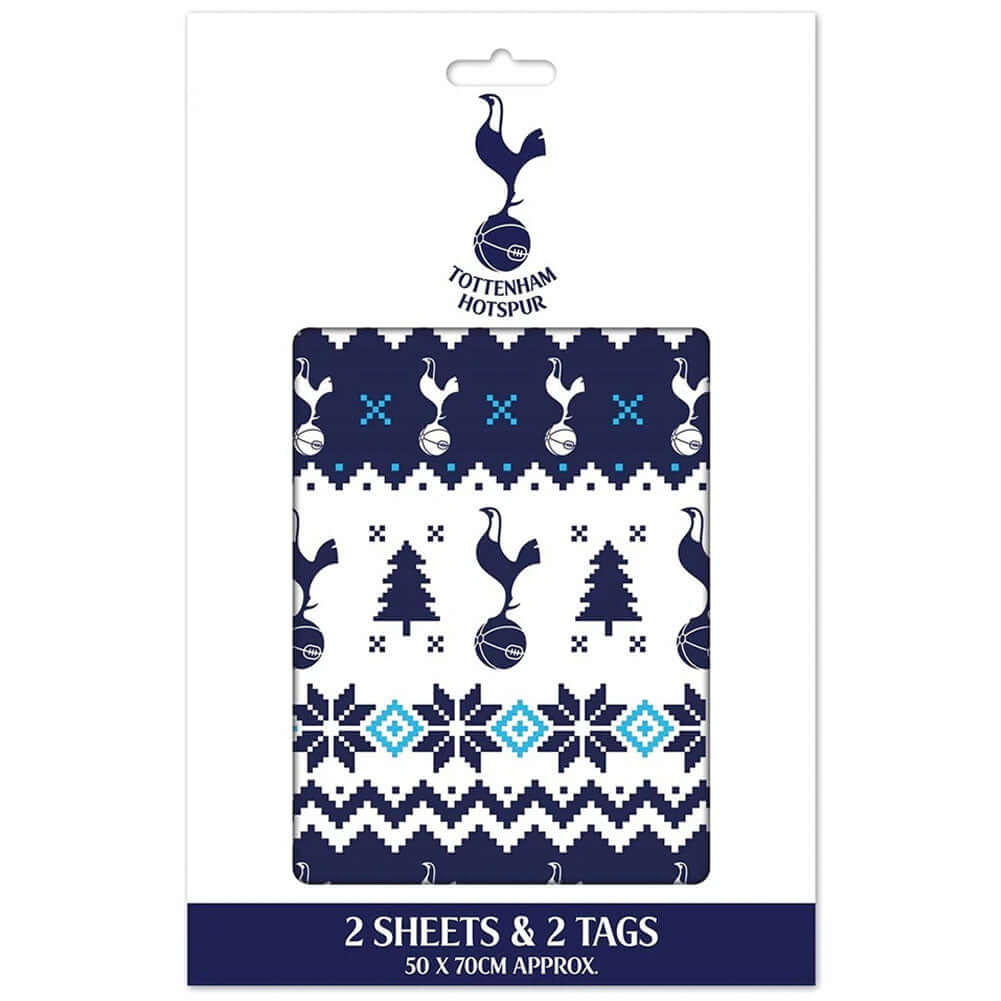 Tottenham Hotspur FC Christmas Gift Wrap LKT Sport Football>Premier League>Tottenham Hotspur FC Wrapping Paper